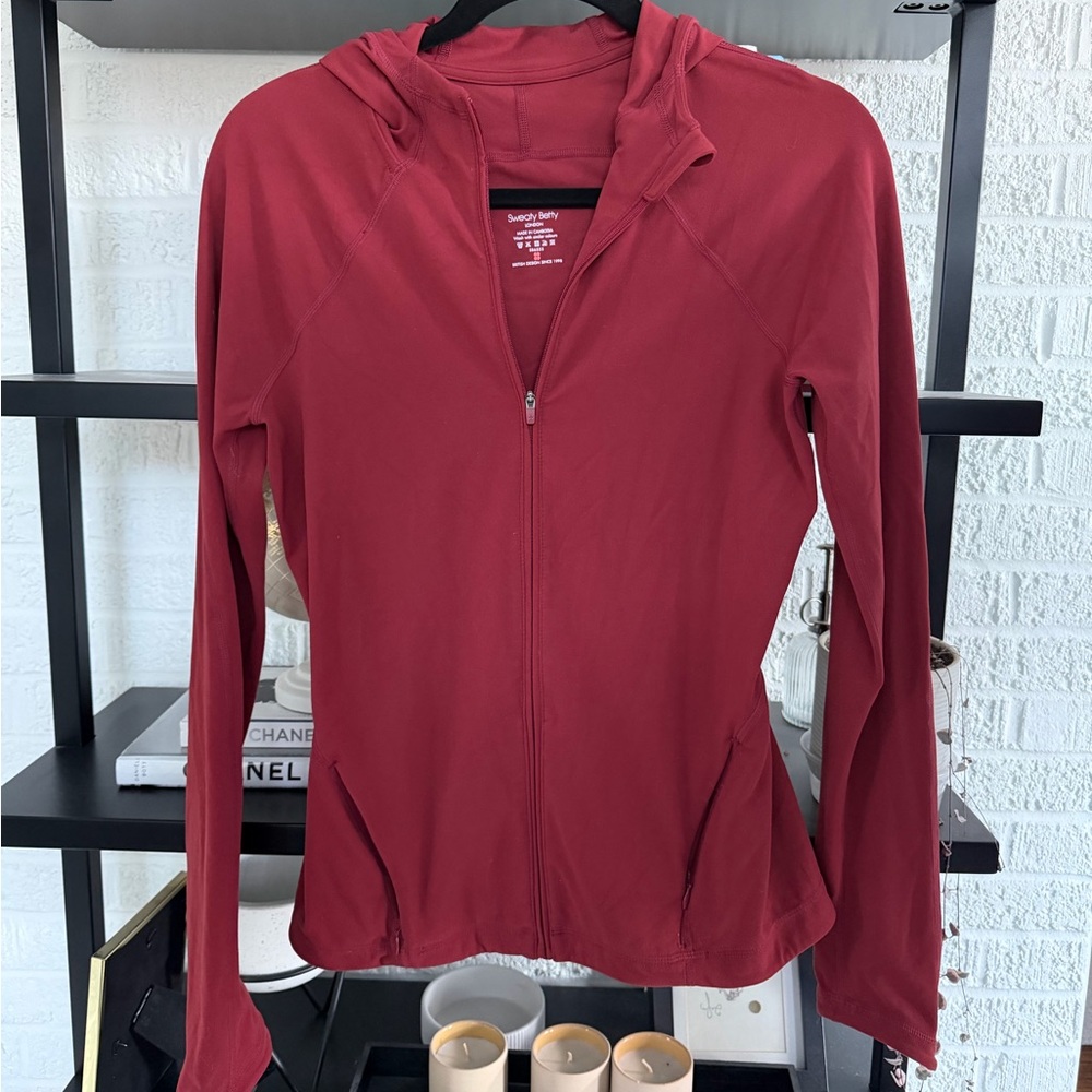 Sweaty Betty Workout Zip Hoodie Jacket S